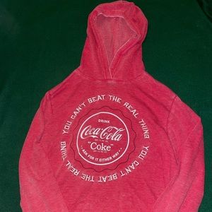 Vintage Coca-Cola red hoodie✨